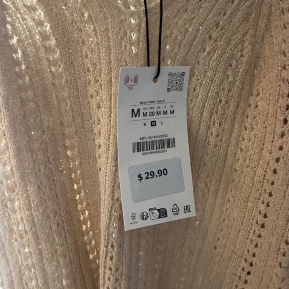 ZARA Knit Tank Top – Size M - Picture 2 of 3